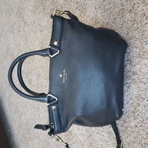 Kate Spade Black Leather Sling Bag